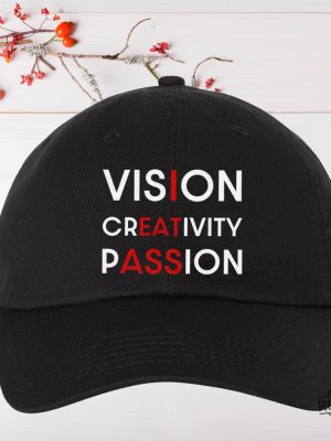 Vision Creativity Passion Dad Hat Vision Creativity Passion Hat revetee 2