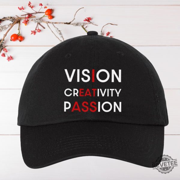 Vision Creativity Passion Dad Hat Vision Creativity Passion Hat revetee 2