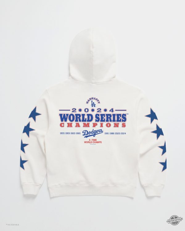 Dodgers 2024 World Series Hoodie Celebrate The Dodgers Championship In Style trendingnowe 1