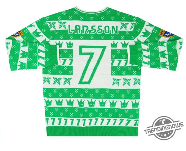 Larsson 7 King Of Kings Christmas Ugly Sweater Festive Soccer Sweater For The Holidays trendingnowe 2