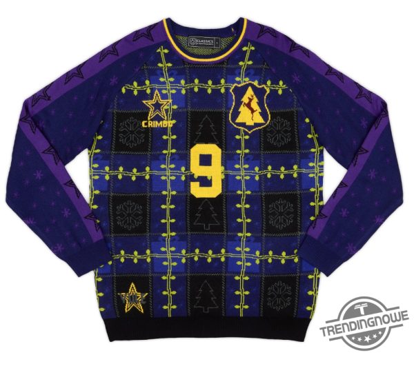 Mccoist 9 Tartan Christmas Ugly Sweater Scottishinspired Festive Sweater trendingnowe 1