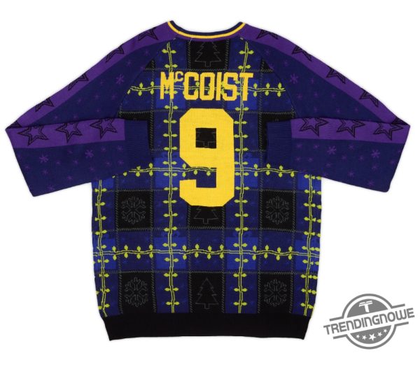 Mccoist 9 Tartan Christmas Ugly Sweater Scottishinspired Festive Sweater trendingnowe 2