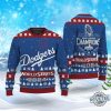 Los Angeles Dodgers World Series Ugly Sweater La Dodgers World Series 2024 Ugly Sweater Shirt Dodgers Championship Shirt revetee 1