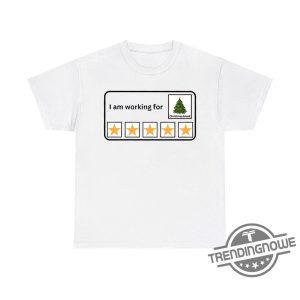 I Am Working For Christmas Break Shirt Humorous Tee For Holiday Season Workers trendingnowe 2