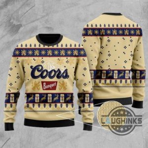 coors banquet ugly christmas sweater