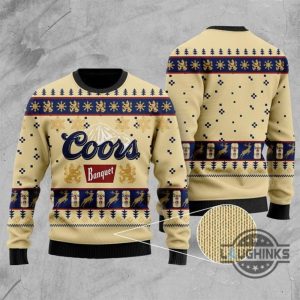 coors banquet ugly christmas sweater