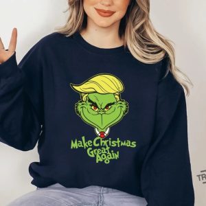 Trump Make Christmas Great Again T Shirt Festive Political Tee For Holiday Season trendingnowe 3