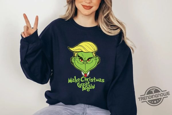 Trump Make Christmas Great Again T Shirt Festive Political Tee For Holiday Season trendingnowe 3