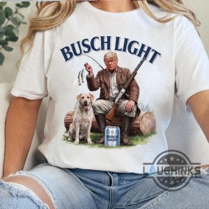 busch light donald trump shirt beer hunting graphic tee gift for hunters