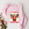 Trump Ill Be Home For Christmas Sweatshirt Humorous Trump Christmas Shirt Christmas Republican Sweater Ill Be Home For Christmas Trump Shirt revetee 1