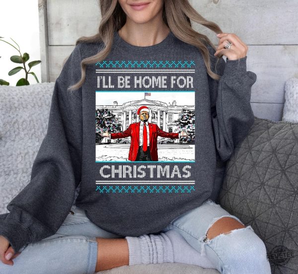 Trump Christmas Sweater President Trump Shirt Hoodie Trump 2024 Donald Trump Shirt Trump Shirts Trump Sweatshirt Trump Christmas Shirt revetee 2