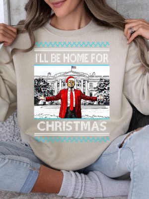 Trump Christmas Sweater President Trump Shirt Hoodie Trump 2024 Donald Trump Shirt Trump Shirts Trump Sweatshirt Trump Christmas Shirt revetee 3