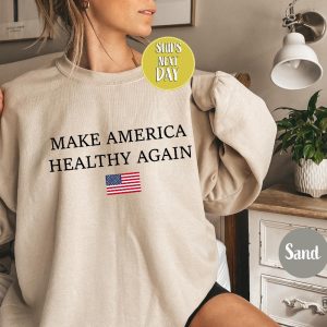 Make America Healthy Again Sweatshirt Support Trump Shirt Trump Vance 24 Sweater Make America Healthy Again Shirt Hoodie revetee 2