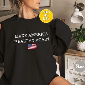 Make America Healthy Again Sweatshirt Support Trump Shirt Trump Vance 24 Sweater Make America Healthy Again Shirt Hoodie revetee 3