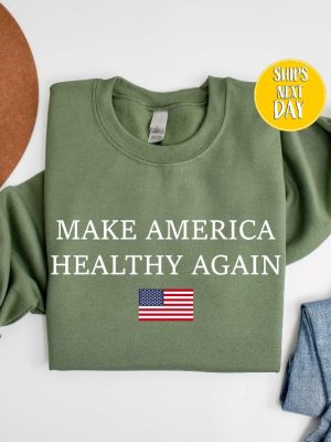 Make America Healthy Again Sweatshirt Support Trump Shirt Trump Vance 24 Sweater Make America Healthy Again Shirt Hoodie revetee 4