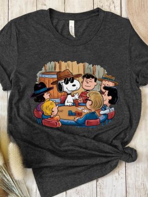 Unisex Snoopy Poker Shirt Gift For Snoopy Lover Shirt Hoodie Sweatshirt revetee 6