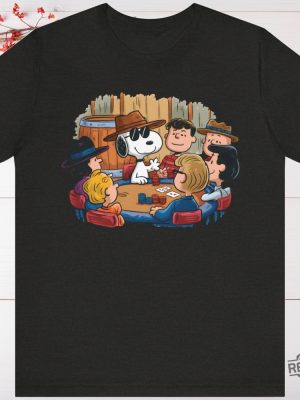 Unisex Snoopy Poker Shirt Gift For Snoopy Lover Shirt Hoodie Sweatshirt revetee 7