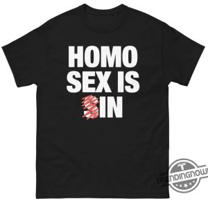 Homo Sex Is In Shirt Playful And Edgy Statement Tee trendingnowe 2