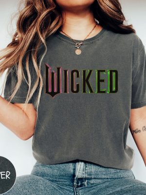 Wicked The Movie Sweatshirt Wicked Shirt Elphaba And Glinda T Shirt Hoodie Sweatshirt revetee 3