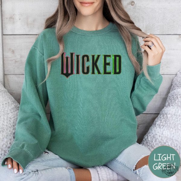 Wicked The Movie Sweatshirt Wicked Shirt Elphaba And Glinda T Shirt Hoodie Sweatshirt revetee 4