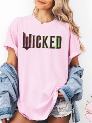 Wicked The Movie Sweatshirt Wicked Shirt Elphaba And Glinda T Shirt Hoodie Sweatshirt revetee 5