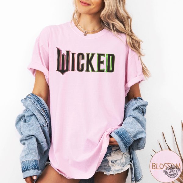 Wicked The Movie Sweatshirt Wicked Shirt Elphaba And Glinda T Shirt Hoodie Sweatshirt revetee 5