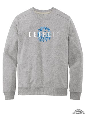 Detroit Lions Embroidered Crewneck Sweatshirt Shirt Hoodie Gift For Detroit Lions Fan revetee 2