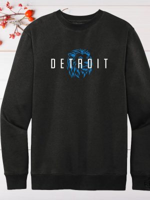 Detroit Lions Embroidered Crewneck Sweatshirt Shirt Hoodie Gift For Detroit Lions Fan revetee 4