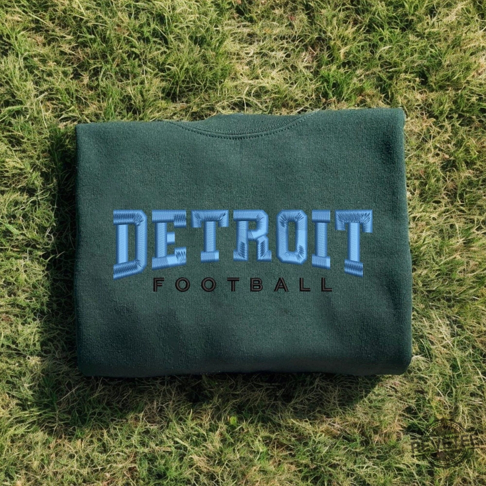 Vintage Detroit Lions Embroidered Sweatshirt Detroit Lions Embroidered Shirt Hoodie Detroit Lions Shirt