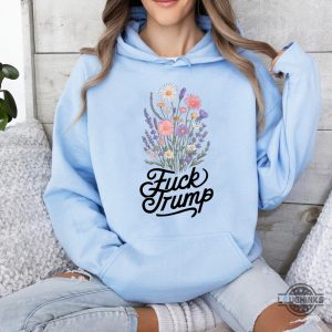 fuck trump t shirt anti donald trump graphic tee floral f trump shirt