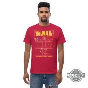 the hail mary play diagram football shirt washington commanders nfl tee