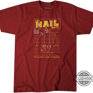 the hail mary play diagram football shirt washington commanders nfl tee