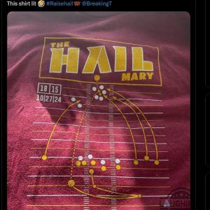 the hail mary play diagram football shirt washington commanders nfl tee