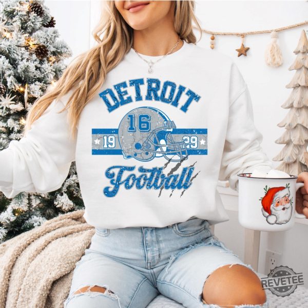 Vintage Detroit Lions Sweatshirt Detroit Lions Hoodie Detroit Lions Shirts Retro Lions Sweatshirt Detroit Lions Shirt revetee 2