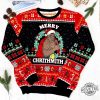 Merry Chrithmith Knitted Ugly Sweater Mike Tyson Christmas Sweater Merry Chrithmith Mike Tyson Knitted Sweater Mike Tyson Shirt Hoodie revetee 1