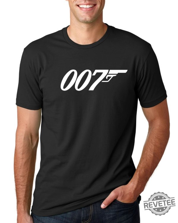 James Bond 007 T Shirt James Bond 007 Hoodie Sweatshirt Shirt Unique revetee 1