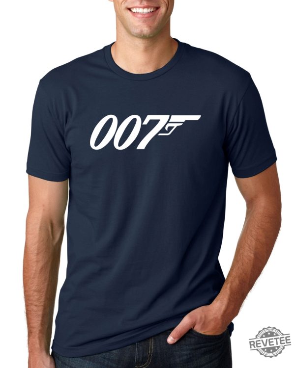 James Bond 007 T Shirt James Bond 007 Hoodie Sweatshirt Shirt Unique revetee 2