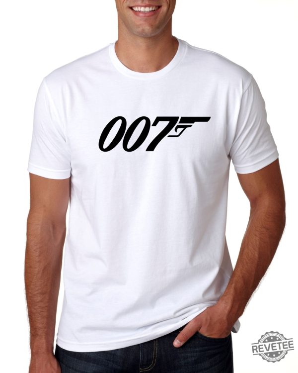 James Bond 007 T Shirt James Bond 007 Hoodie Sweatshirt Shirt Unique revetee 4