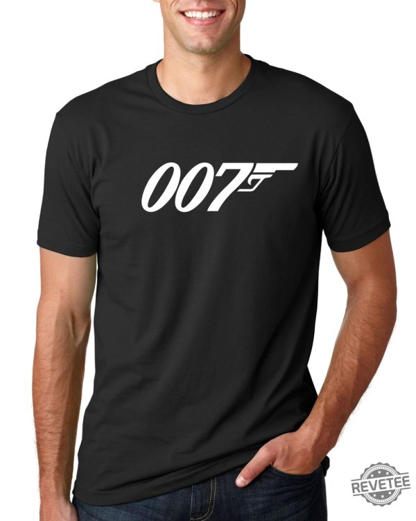 James Bond 007 T Shirt James Bond 007 Hoodie Sweatshirt Shirt Unique revetee 5