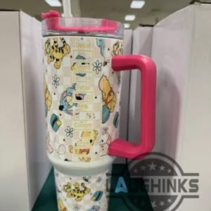 starbucks coffee winnie the pooh 40oz stanley tumbler dupe