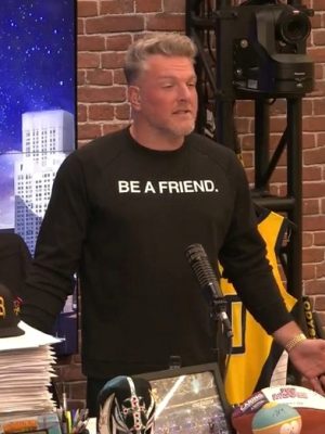 Pat Mcafee Be A Friend Shirt Shirts Hoodie Sweatshirt Unique revetee 5