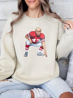 All American Donald Trump Football Shirt Alabama Crimson Tide Football Trump 2024 Shirt Alabama Crimson Tide Football Trump Shirt Hoodie revetee 3