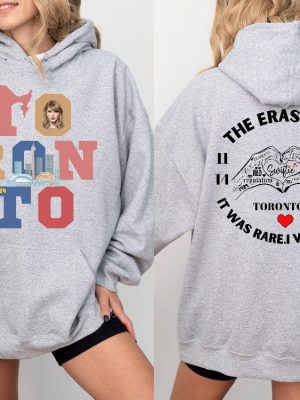 Taylor Swift Toronto Nights Personalized Shirt Toronto Canada Eras Tour Date 1114 Custom Date Sweatshirt Fan Merch Gift Concert revetee 2