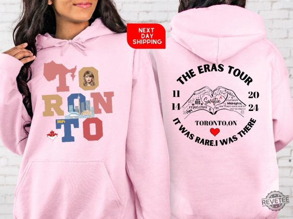 Taylor Swift Toronto Nights Personalized Shirt Toronto Canada Eras Tour Date 1114 Custom Date Sweatshirt Fan Merch Gift Concert revetee 6