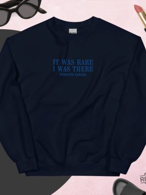 Eras Tour Toronto Swiftie Sweater It Was Rare I Was There Sweatshirt Era Taylor Swift Embroidered Shirt Hoodie Sweatshirt revetee 4