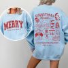 Merry Swiftmas Crewneck Sweatshirt Hoodie T Shirt Christmas Gift Swiftie Sweater Gift revetee 1