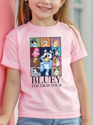 Bluey The Eras Tour T Shirt Hoodie Sweashirt In My Bluey Era Shirt Bluey Characters Shirt Heeler Family Shirt Bluey And Bingo Eras Tour Shirt Hoodie revetee 3