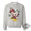 Mickey Minnie Christmas Crew T Shirt Hoodie Sweatshirt Gift For Mickey Mouse Disney Lovers Mickey Mouse Love Sweatshirt revetee 1