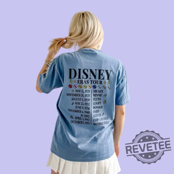 Disney Era Tour T Shirt Mickey Mouse Era Tour T Shirt Hoodie Sweatshirt Unique revetee 3