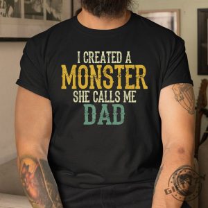 Vintage Sunset Dad Shirt Unique Funny Gift giftyzy 1 2